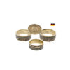 Erinnerung an die DDR: Ostalgie Münzring aus original 20 Pfennig Münze – Bild 4