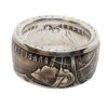 Personalisierter Münzring aus 925er Silber - Entdecke den Charme des Saarlands !" – Bild 5