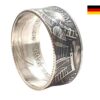 Münzring-Exklusiver Silberschmuck: 10 DM Münze aus Potsdam als einzigartiger Ring verarbeitet – Bild 4