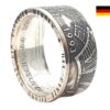 Münzring-Exklusiver Silberschmuck: 10 DM Münze aus Potsdam als einzigartiger Ring verarbeitet – Bild 3