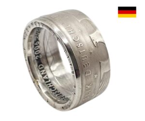 "Exklusives Sammlerstück: Münzring Fussball WM 2006 aus originaler 10€ Silbermünze!""<br>wurde zur Wunschliste hinzugefügt