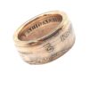 Goldring aus original 1 oz. Krugerrand mit 91,66% reinem Goldanteil