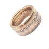 Goldring aus original 1 oz. Krugerrand mit 91,66% reinem Goldanteil