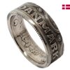 Handgefertigter Münzring aus Dänischen Kronen – Einzigartiger Schmuck mit Geschichte
