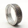 Münzring 5 Reichsmark Silber | Vintage-Ring aus 900er Münze – Bild 4