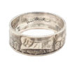 Bereichern Sie Ihren Schmuck mit einem Silberring aus 500 Lire Münze/ Italien - personalisierbar! – Bild 3