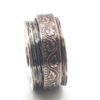 Münzring-Exklusiver Schmuck: Personalisierter 925er Silberring mit 1 Cent Münze aus Kanada als Drehring" – Bild 4
