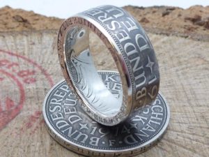 "Ring aus 5 DM Silbermünze"<br>wurde zur Wunschliste hinzugefügt