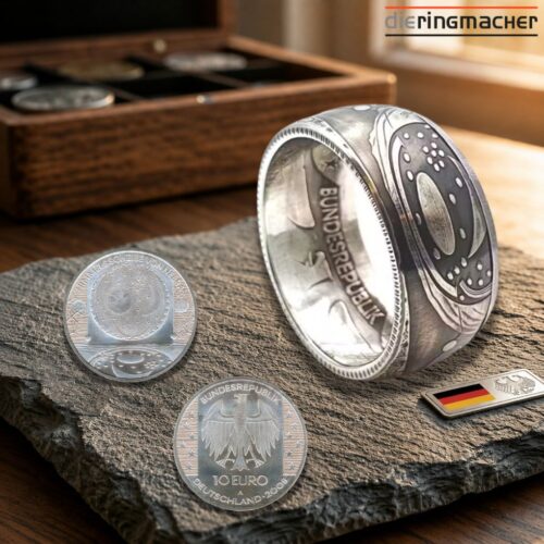 Münzring Himmelsscheibe von Nebra | 10 Euro Silbermünze 2008