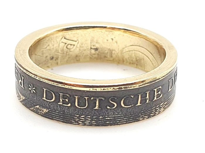 Münzring aus 20 Pfennig Münze DDR