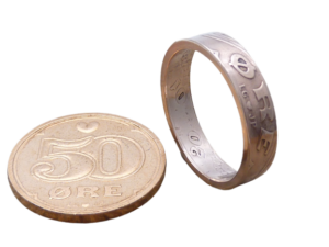 "Ring aus original dänischer Öre Münze"<br>wurde zur Wunschliste hinzugefügt
