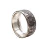 Münzring 25 Schilling Länderwappen in Silber 800er
