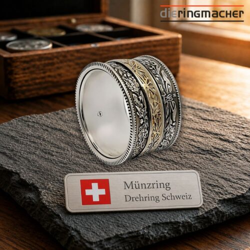 Münzring Drehring Schweiz.