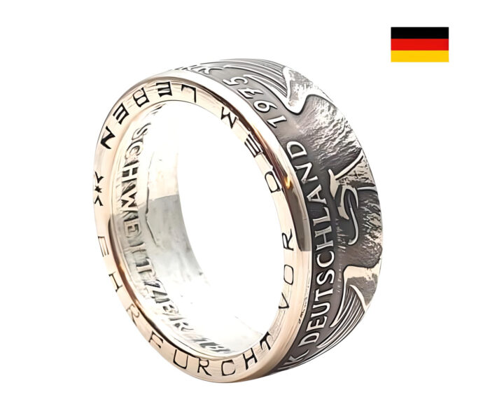 Muenzring-aus-5-DM-Muenze-1975