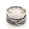 Bereichere deinen Schmuckkasten mit unserem individuell gestaltbaren Silberring 925 Spinning Ring für Damen und Herren" "Personalisierbarer Hingucker: Entdecke unseren Silberring 925 Spinning Ring für Damen und Herren! – Bild 2