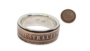 "Münzring Australien Münze kombiniert mit massivem 925er Silber personalisierbar"<br>wurde zur Wunschliste hinzugefügt