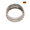 Silber-Münzring aus der DDR 1970 – 1978