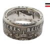 Individuelle Note trifft auf Historie - Dein einzigartiger Münzring aus 3 Mark Kaiserreich 900er Silber – Bild 5