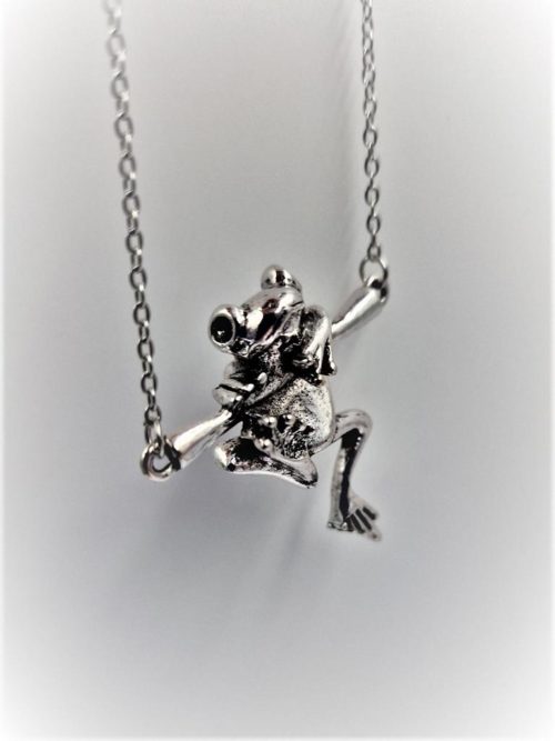 Anhänger kletternder Frosch