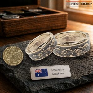 "Partnerringe Münzringe aus original 1Dollar Münzen Australien"<br>wurde zur Wunschliste hinzugefügt