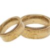 Perfekte Verbundenheit: Entdecken Sie unsere personalisierbaren 22 Karat Gold Partnerringe aus 1Unze American Eagle – Bild 3
