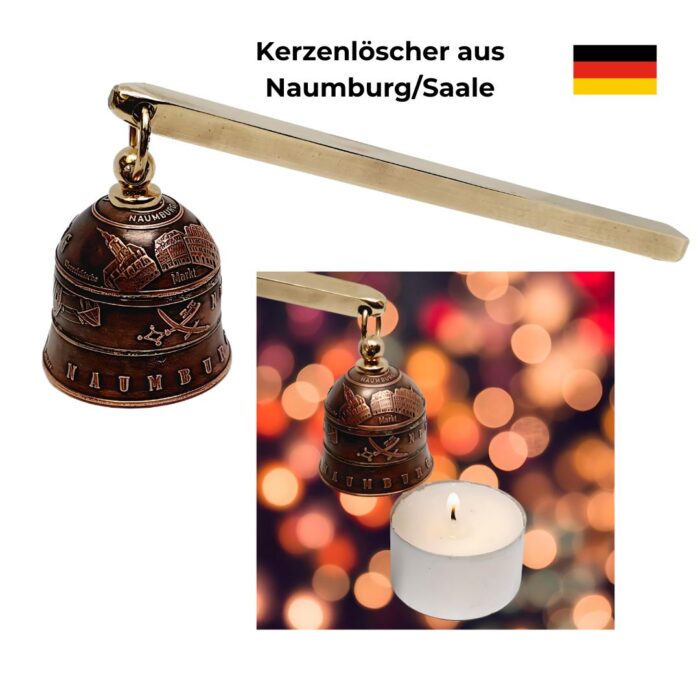 Kerzenlöscher aus Münzen