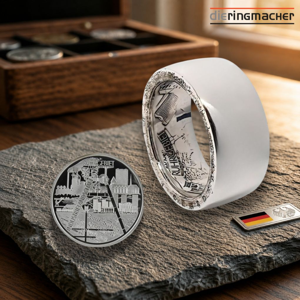Münzring Ruhrgebiet aus Silber