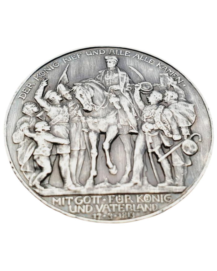 Silberring/Münzring aus dem Kaiserreich von 1913 - – Bild 5