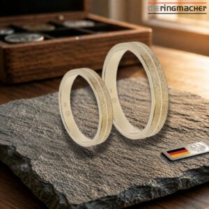 "Eheringe Satiniert 14K Gold – Elegante & Zeitlose Trauringe"<br>wurde zur Wunschliste hinzugefügt