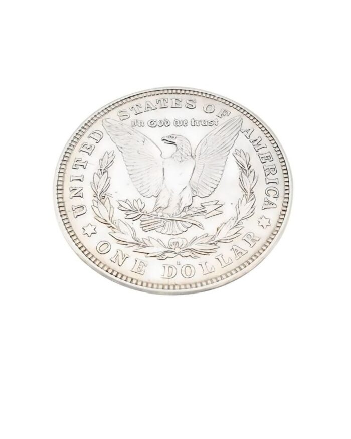 Münzring aus einem 1 Morgan Dollar USA