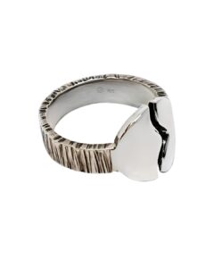 "Eleganter Silberring mit offenem Design – Moderner Schmuck für jeden Anlass"<br>wurde zur Wunschliste hinzugefügt