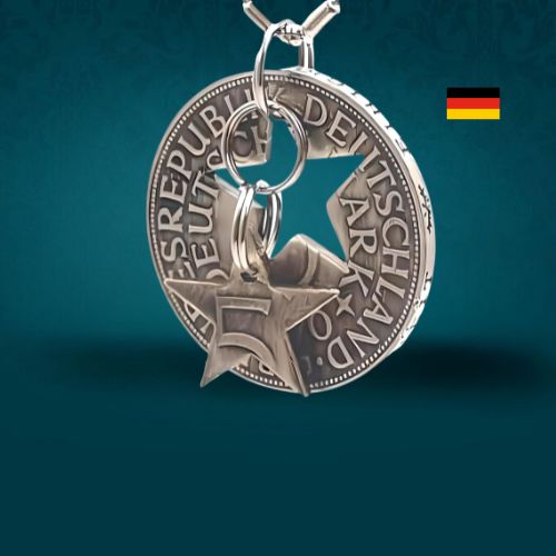 Anhänger Münze 5 DM